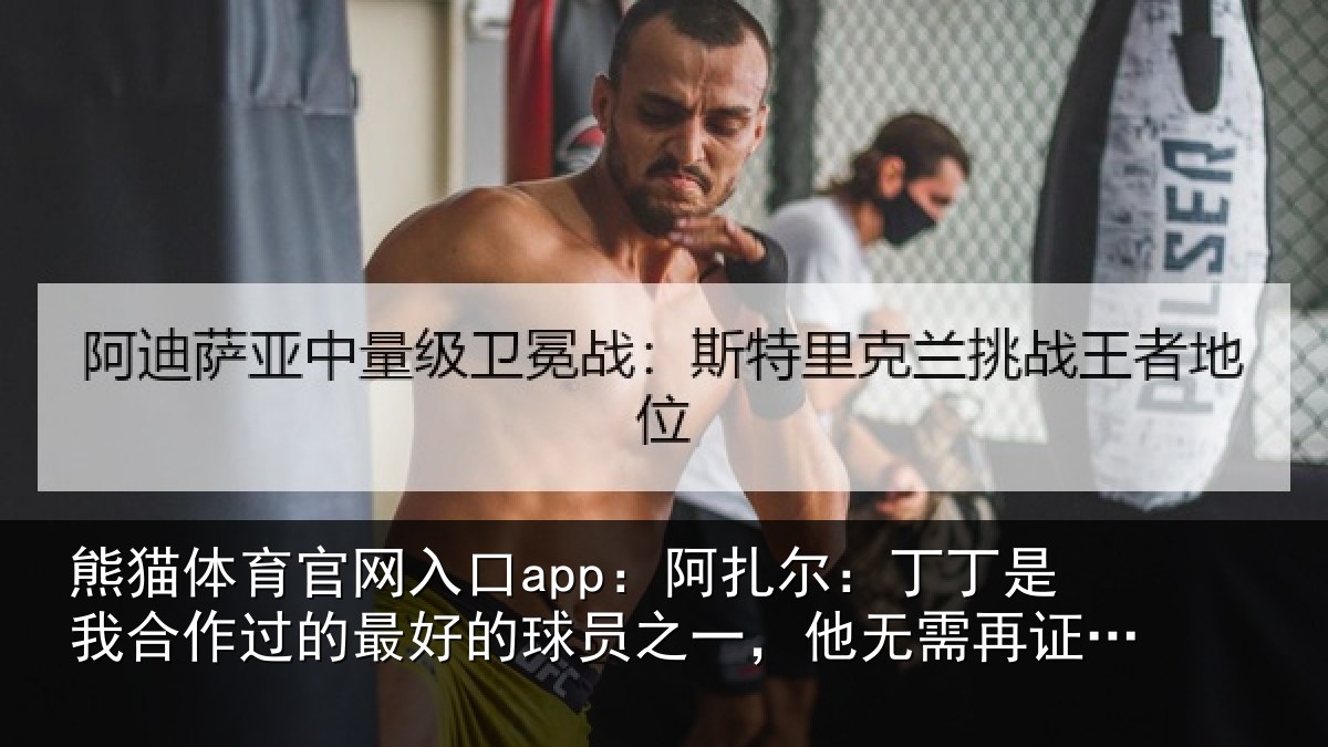 熊猫体育官网入口app：阿扎尔：丁丁是我合作过的最好的球员之一，他无需再证明什么