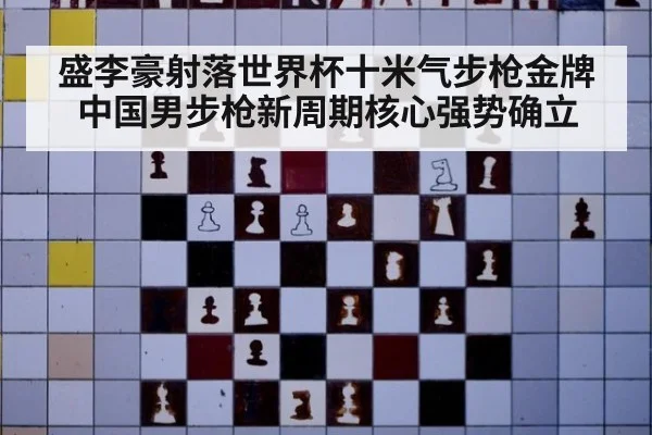 盛李豪射落世界杯十米气步枪金牌 中国男步枪新周期核心强势确立
